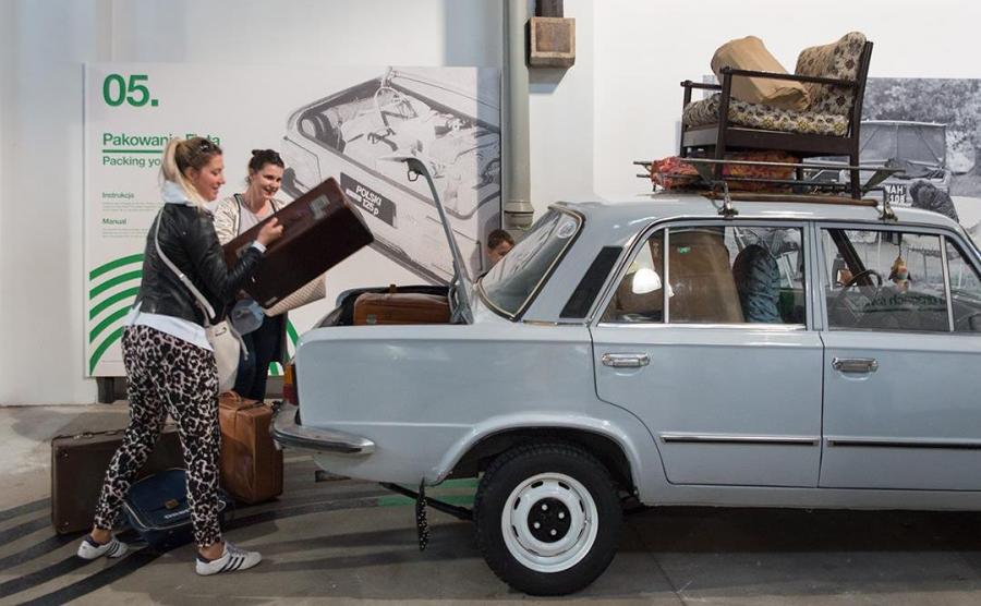 Fiat 125p - wystawa "P jak paradoks"