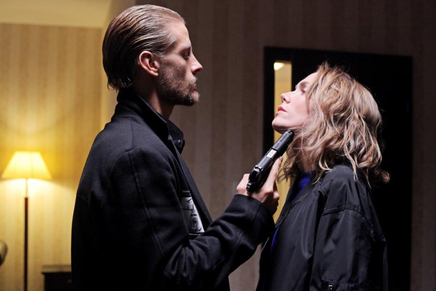 Sebastian Fabijański oraz Agnieszka Dygant w filmie Patryka Vegi "Kobiety mafii"