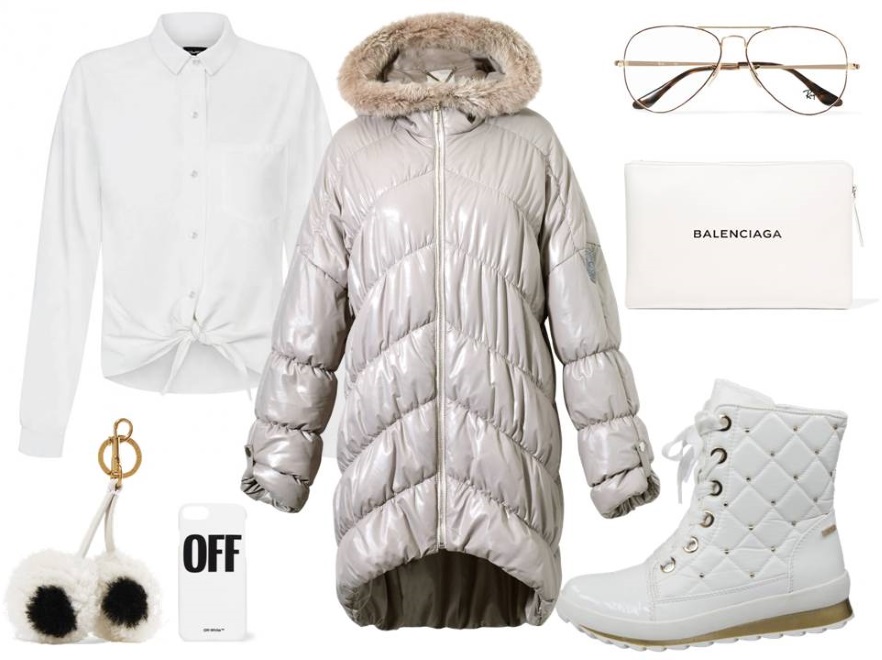 Otul się na zimę. STYLIZACJA: kurtka – Boca/boca.pl, koszula - BlackorWhite/blackorwhite.pl, buty – Caprice/caprice.pl, dodatki – TK MAXX