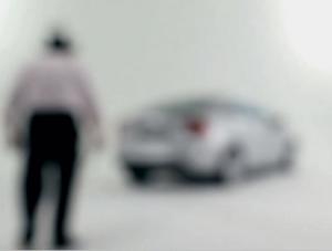 Tak niewidomy widzi tajny prototyp Volvo