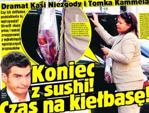 Koniec z sushi, będą jeść kiełabasę