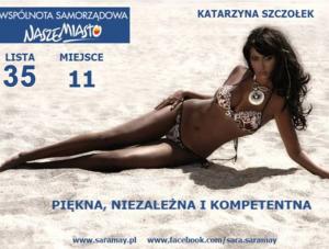 Piosenkarka chce być radną. Oto, jak się reklamuje