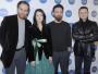 Aktorzy serialu "Usta Usta": Marcin Perchuć, Elena Leszczyńska, Wojciech Mecwaldowski i Paweł Wilczak