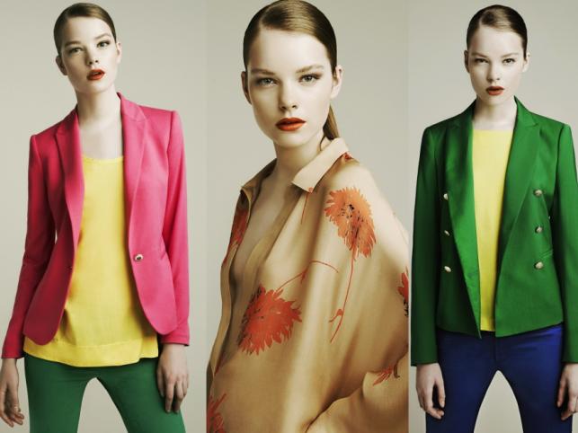 Propozycje ZARA - lookbook ZARA, kwiecień 2011