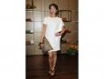 Anna Popek na pokazie w salonie Tod's