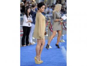 Vanessa Hudgens na premierze filmu „Captain America”
