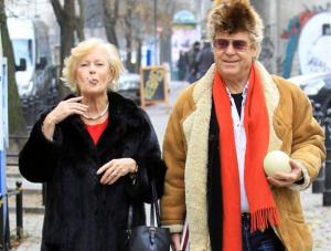Beata Tyszkiewicz z bratem
