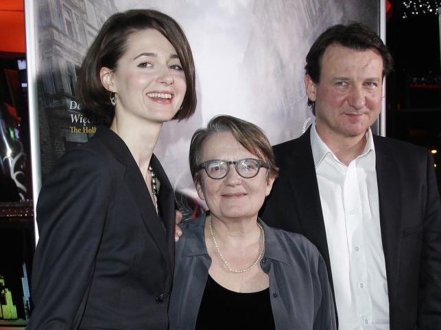 Agnieszka Grochowska, Agnieszka Holland i Robert Więckiewicz