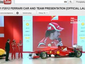 Nowy bolid Ferrari