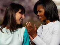 Stylowe I Damy: Michelle Obama i Samantha Cameron