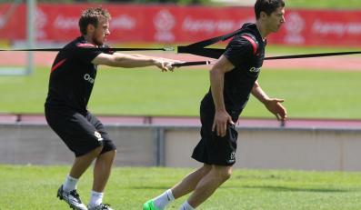 Robert Lewandowski narzeka na treningi Franciszka Smudy