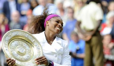 Serena Williams z nagrodą za wygranie Wimbledonu