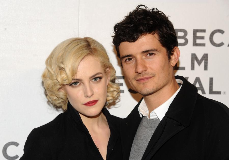 Riley Keough i Orlando Bloom na premierze filmu "Dobry doktor"