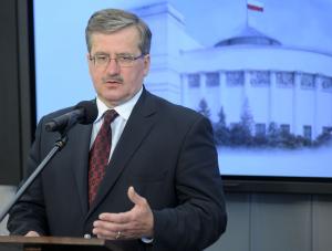 Premier Komorowski? Brzmi ciekawie