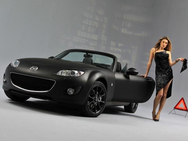 Mazda MX-5 w limitowanej edycji Black&Mat - specjalnie na 20. urodziny tego najpopularniejszego roadstera świata