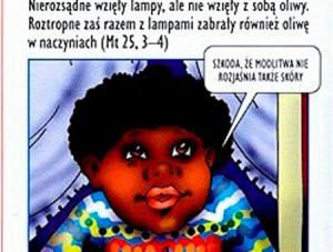 Kościół rozdaje dzieciom rasistowską ulotkę