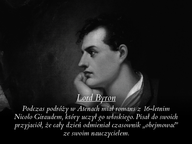 Lord Byron / "Sekretne życie pisarzy" / Waszawskie Wydawnictwo Literackie MUZA SA