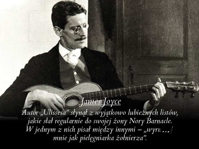 James Joyce / "Sekretne życie pisarzy" / Waszawskie Wydawnictwo Literackie MUZA SA
