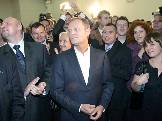 Tusk i kobiety - szok w Platformie