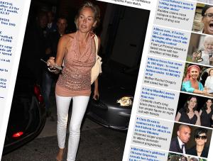 Sharon Stone coraz chudsza