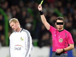 Jarosław Ż. wciąż znajduje się na liście arbitrów międzynarodowych FIFA