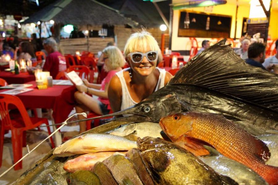 Małgorzata Ostrowska na wakacjach w Tajlandii