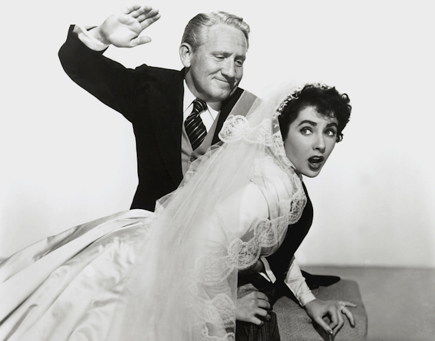 Elizabeth Taylor (tu ze Spencerem Tracym w filmie "Ojciec narzeczonej")