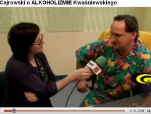 Cejrowski o Kwaśniewskim: pijak i bawidamek