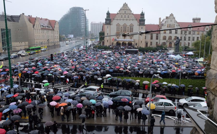 Czarny Protest w Poznaniu